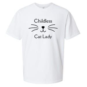 This Childless Cat Lady Ladies Is Voting Kamala Sueded Cloud Jersey T-Shirt