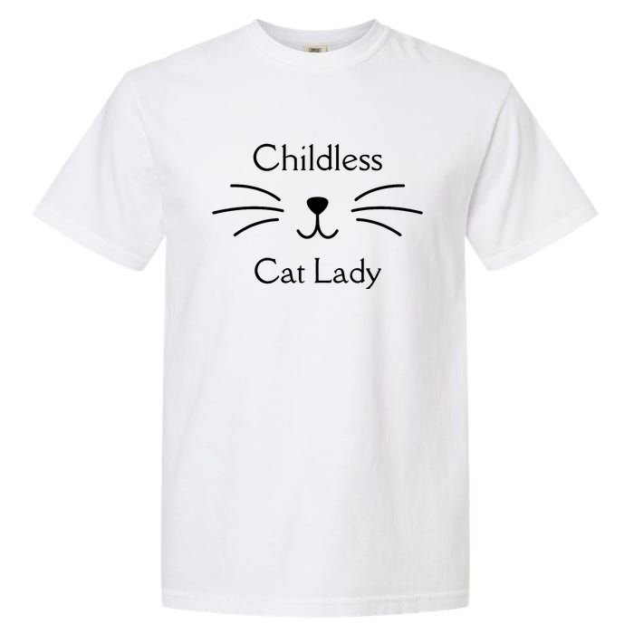 This Childless Cat Lady Ladies Is Voting Kamala Garment-Dyed Heavyweight T-Shirt