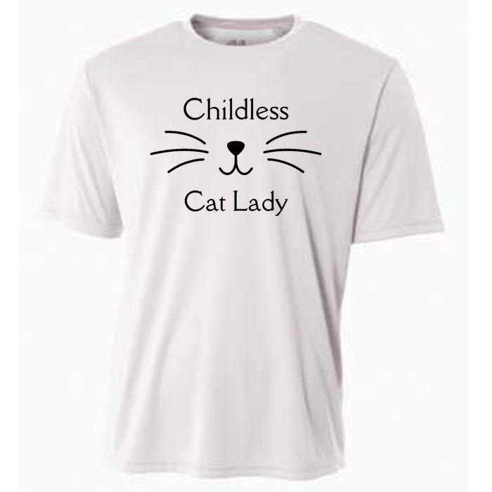 This Childless Cat Lady Ladies Is Voting Kamala Cooling Performance Crew T-Shirt