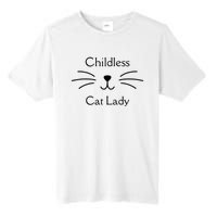 This Childless Cat Lady Ladies Is Voting Kamala Tall Fusion ChromaSoft Performance T-Shirt