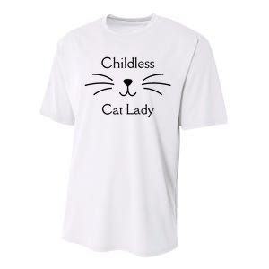 This Childless Cat Lady Ladies Is Voting Kamala Performance Sprint T-Shirt