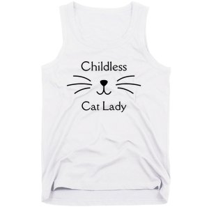 This Childless Cat Lady Ladies Is Voting Kamala Tank Top