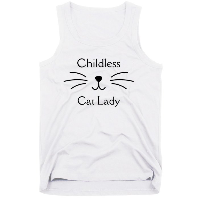 This Childless Cat Lady Ladies Is Voting Kamala Tank Top