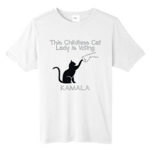 This Childless Cat Lady Is Voting Kamala Tall Fusion ChromaSoft Performance T-Shirt