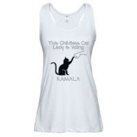 This Childless Cat Lady Is Voting Kamala Ladies Essential Flowy Tank