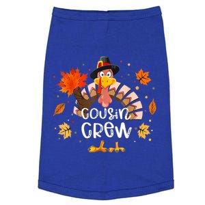 Thanksgiving Cousin Crew Turkey Autumn Fall Gift Doggie Tank