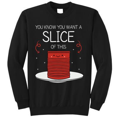 Thanksgiving Canned Cranberry Sauce Sweatshirt