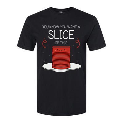 Thanksgiving Canned Cranberry Sauce Softstyle® CVC T-Shirt