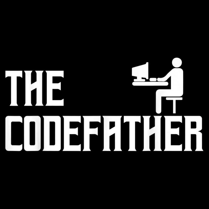 The Codefather Coding Coder Developer Computer Nerd Mousepad