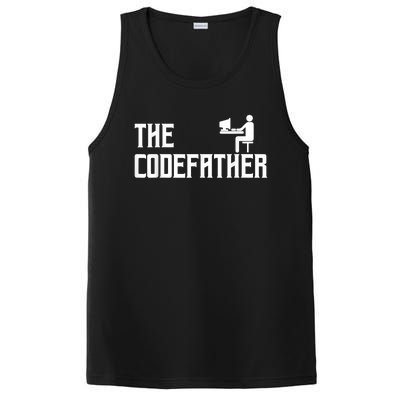 The Codefather Coding Coder Developer Computer Nerd PosiCharge Competitor Tank