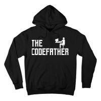 The Codefather Coding Coder Developer Computer Nerd Tall Hoodie
