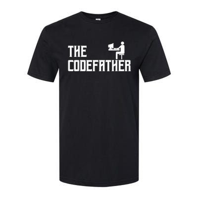 The Codefather Coding Coder Developer Computer Nerd Softstyle® CVC T-Shirt