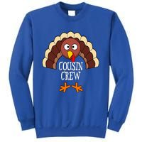 Thanksgiving Cousin Crew Turkey Group Matching Family Cute Gift Sweatshirt