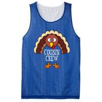 Thanksgiving Cousin Crew Turkey Group Matching Family Cute Gift Mesh Reversible Basketball Jersey Tank