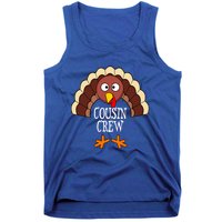 Thanksgiving Cousin Crew Turkey Group Matching Family Cute Gift Tank Top