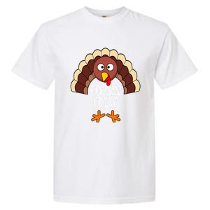 Thanksgiving Cousin Crew Turkey Group Matching Family Cute Gift Garment-Dyed Heavyweight T-Shirt