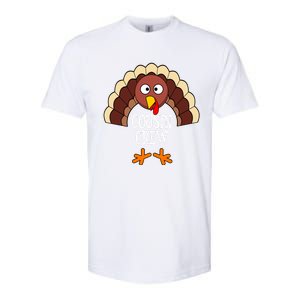 Thanksgiving Cousin Crew Turkey Group Matching Family Cute Gift Softstyle CVC T-Shirt