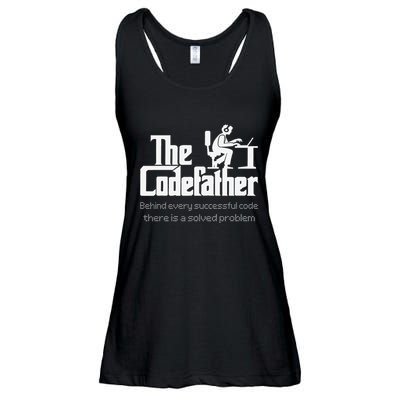 The Codefather Code Solved Problem Funny Family Quotes Ladies Essential Flowy Tank