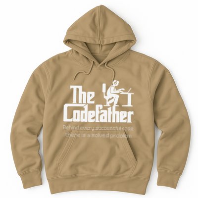 The Codefather Code Solved Problem Funny Family Quotes Hoodie