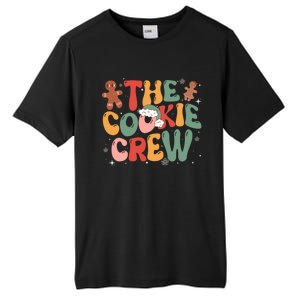 The Cookie Crew Baking Retro Groovy Christmas Gingerbread Gift Tall Fusion ChromaSoft Performance T-Shirt