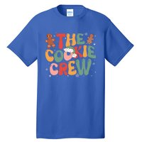 The Cookie Crew Baking Retro Groovy Christmas Gingerbread Gift Tall T-Shirt