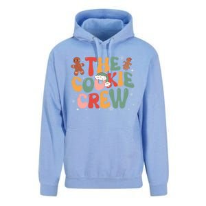 The Cookie Crew Baking Retro Groovy Christmas Gingerbread Gift Unisex Surf Hoodie