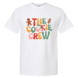 The Cookie Crew Baking Retro Groovy Christmas Gingerbread Gift Garment-Dyed Heavyweight T-Shirt