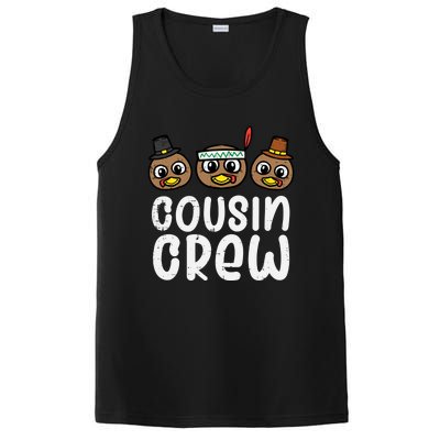 Thanksgiving Cousin Crew Turkey Head Gift PosiCharge Competitor Tank