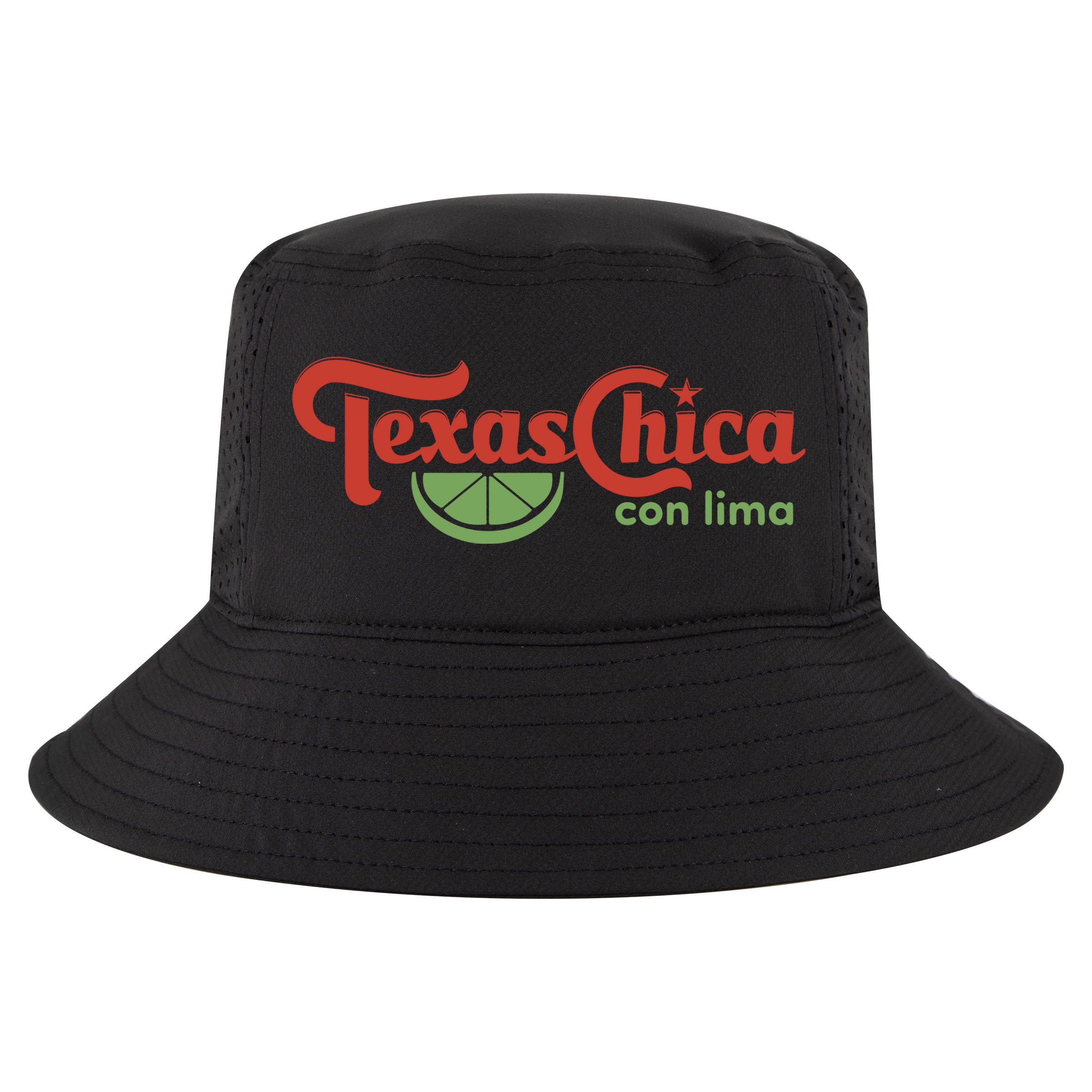 Texas Chica Con Lima Cool Comfort Performance Bucket Hat