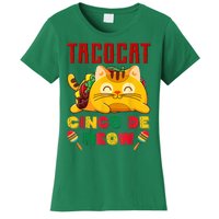 Taco Cat Cinco De Meow Mexican Fiesta Cat Lovers Cinco De Mayo Women's T-Shirt