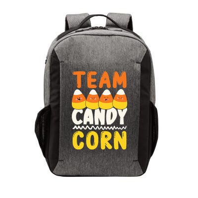 Team Candy Corn Funny Halloween Scary Lazy Costume Vector Backpack