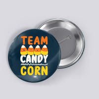 Team Candy Corn Funny Halloween Scary Lazy Costume Button