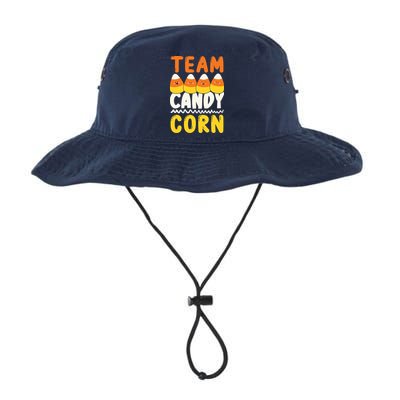 Team Candy Corn Funny Halloween Scary Lazy Costume Bucket Hat