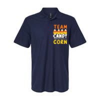 Team Candy Corn Funny Halloween Scary Lazy Costume Softstyle Adult Sport Polo