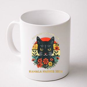 This Childless Cat Lady Is Voting Kamalaharris 2024 Voting Kamala Election 2024 Coffee Mug