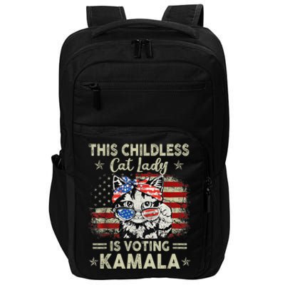 This Childless Cat Lady Is Voting Kamalaharris 2024 Voting Kamala Election 2024 Impact Tech Backpack