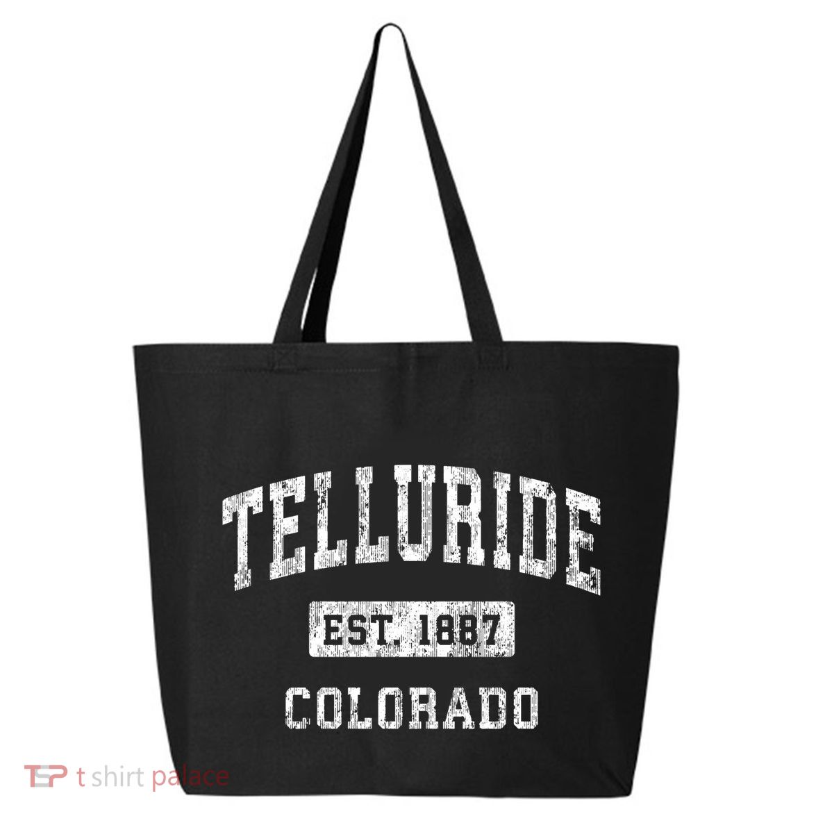 Telluride Colorado Co Vintage Established Sports 25L Jumbo Tote