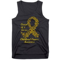 Tu Childhood Cancer Awareness Month Costume Cousin Gift Tank Top