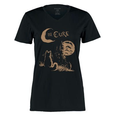 The C.U.R.E Cat Women's Momentum V-Neck T-Shirt