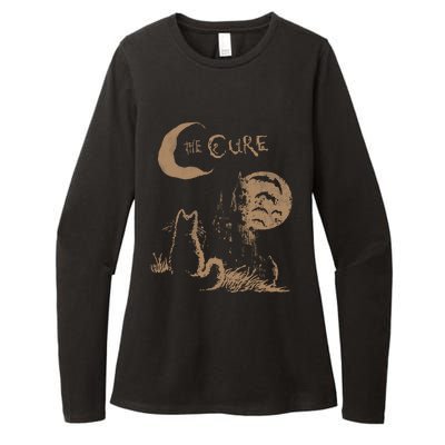 The C.U.R.E Cat Womens CVC Long Sleeve Shirt