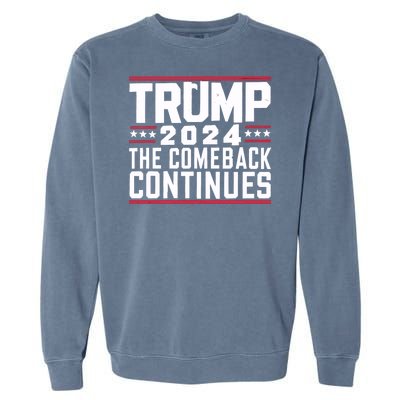 Trumps Comeback Continues Garment-Dyed Sweatshirt