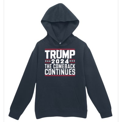 Trumps Comeback Continues Urban Pullover Hoodie