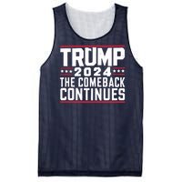 Trumps Comeback Continues Mesh Reversible Basketball Jersey Tank