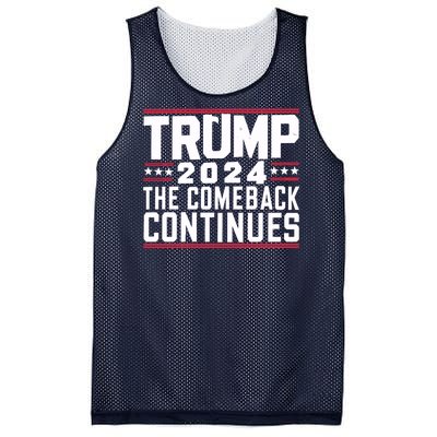 Trumps Comeback Continues Mesh Reversible Basketball Jersey Tank