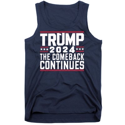 Trumps Comeback Continues Tank Top