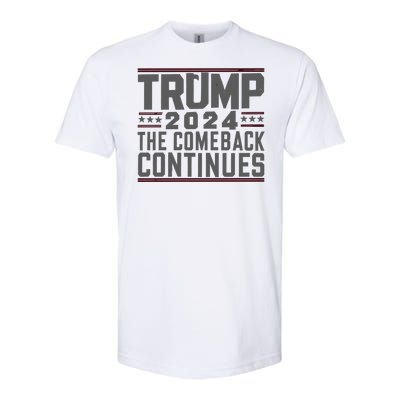 Trumps Comeback Continues Softstyle CVC T-Shirt