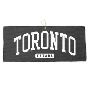 Toronto Canada College University Style Large Microfiber Waffle Golf Towel