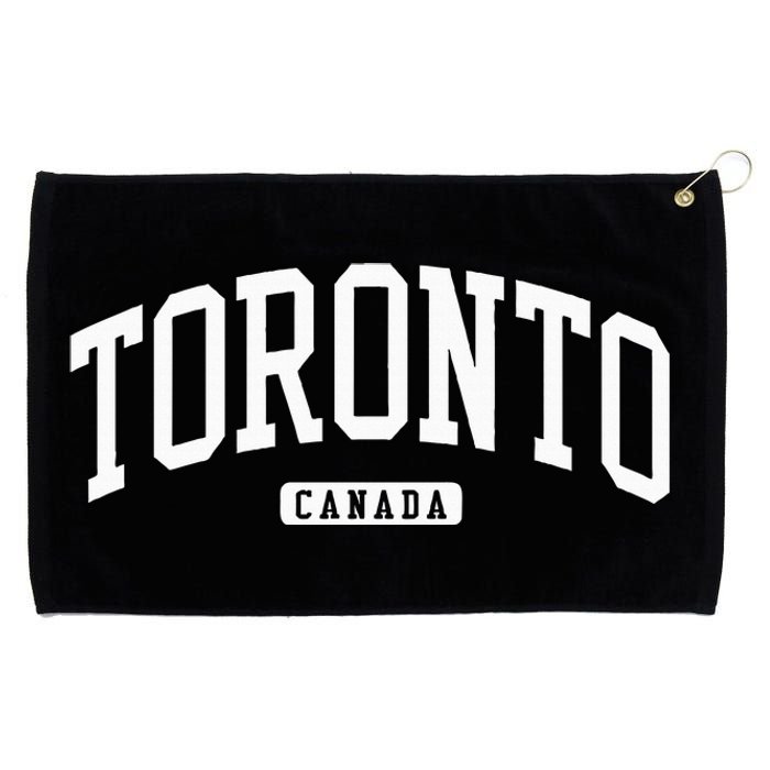 Toronto Canada College University Style Grommeted Golf Towel