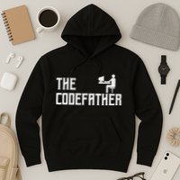 The Codefather Coding Coder Developer Computer Nerd Hoodie