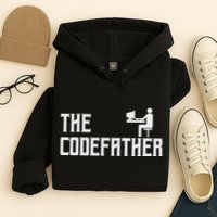 The Codefather Coding Coder Developer Computer Nerd Hoodie